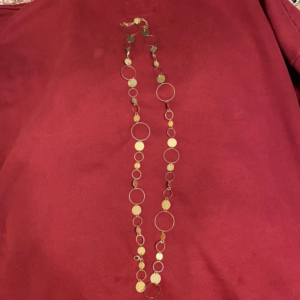 Gold necklace